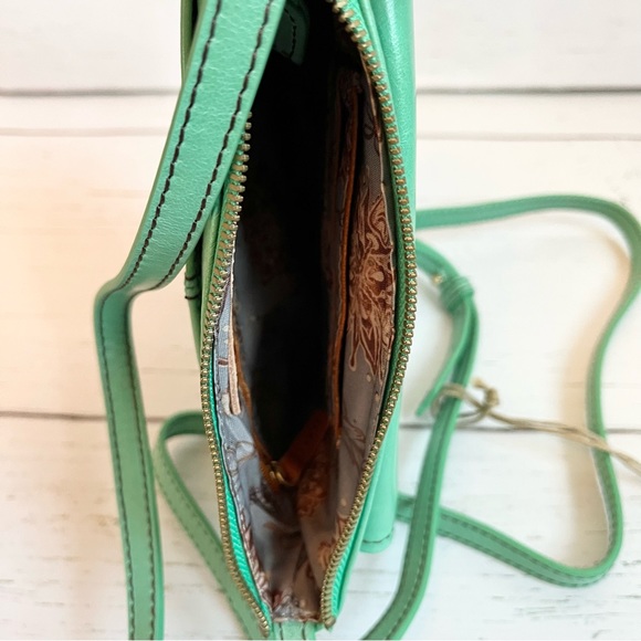 Hobo Amble Leather Crossbody Bag in Mint - new - Picture 3 of 8